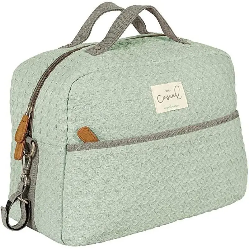 Bimbi Sac à Langer + Matelas à Langer Dream Crochet Olive