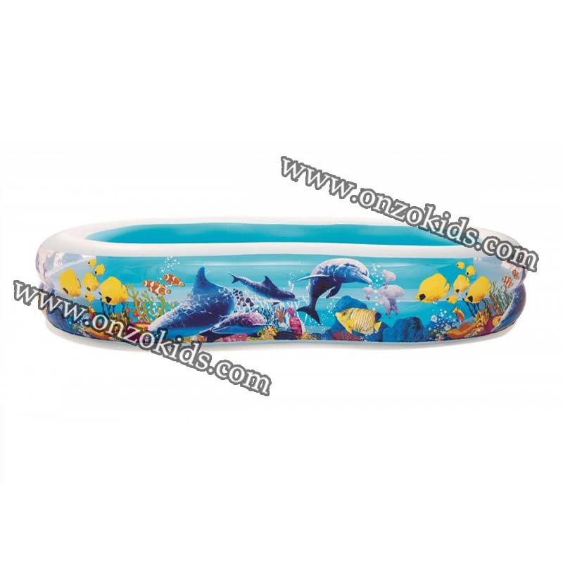 Piscine gonflable poissons 262 cm x 157 cm x 46 cm – Bestway – Image 5