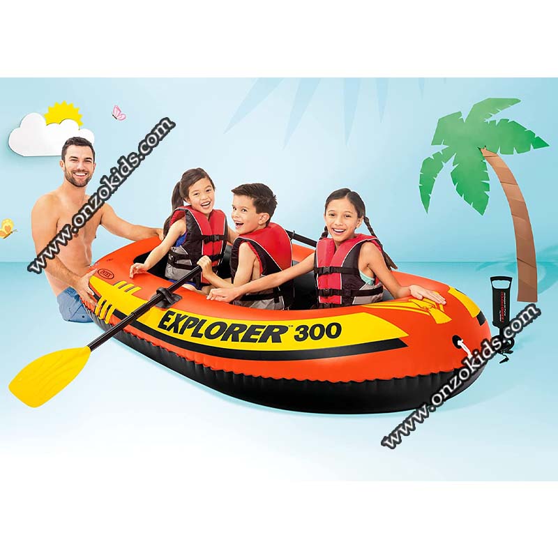 Bateau Pneumatique Gonflable EXPLORER 300 – Intex – Image 6