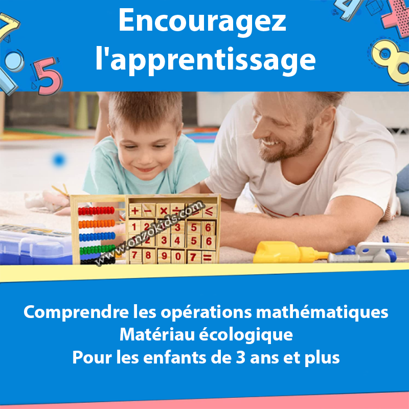 Boulier de jouets mathématiques pour enfants – TOYSERY – Image 3