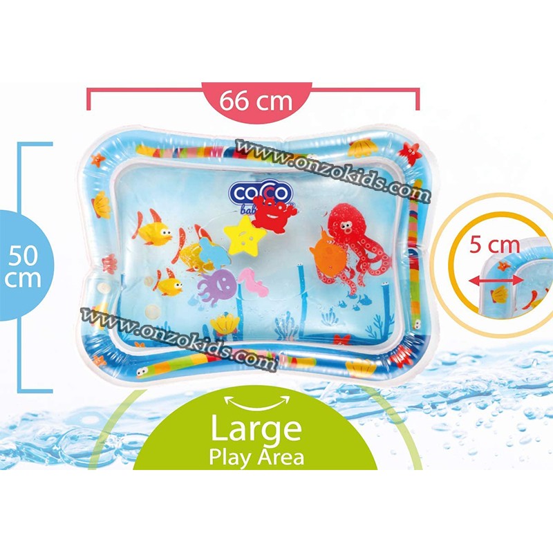 Tapis de jeu gonflable à eau pour bébés 3M+ – Image 9
