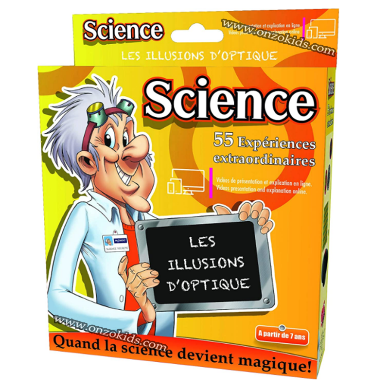 Coffret de sciences : Les Illusions D’optique – Image 2