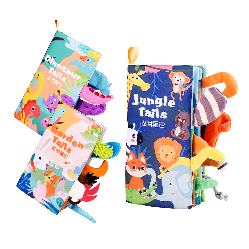 Livres en Tissu 3D Jungle Tails pour Bébe – Image 5