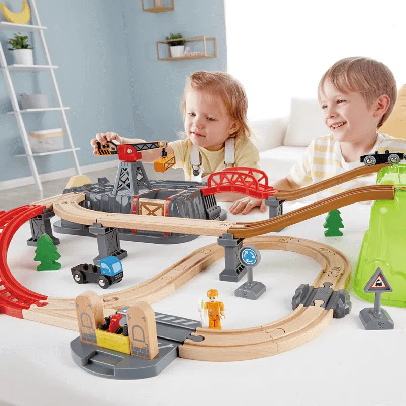 train en bois BUCKET-BUILDER – HAPE – Image 4