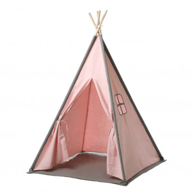 TENTE TEEPEE ROSE – KIOKIDS