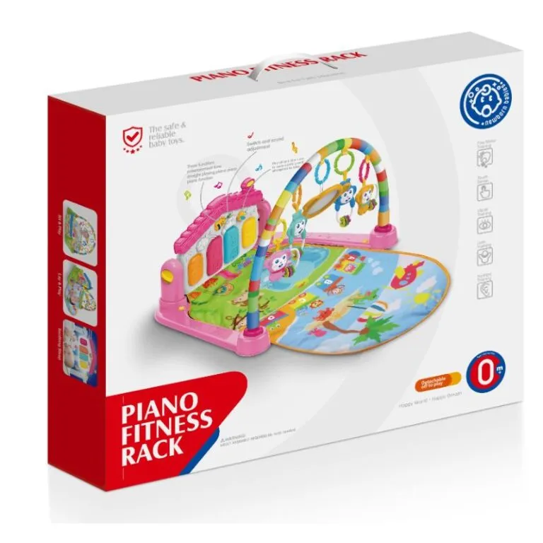 Huanger – Tapis Piano d’éveil musical Lumineux 3en1 – Image 2