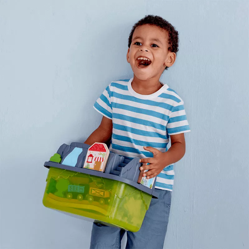 train en bois BUCKET-BUILDER – HAPE – Image 5